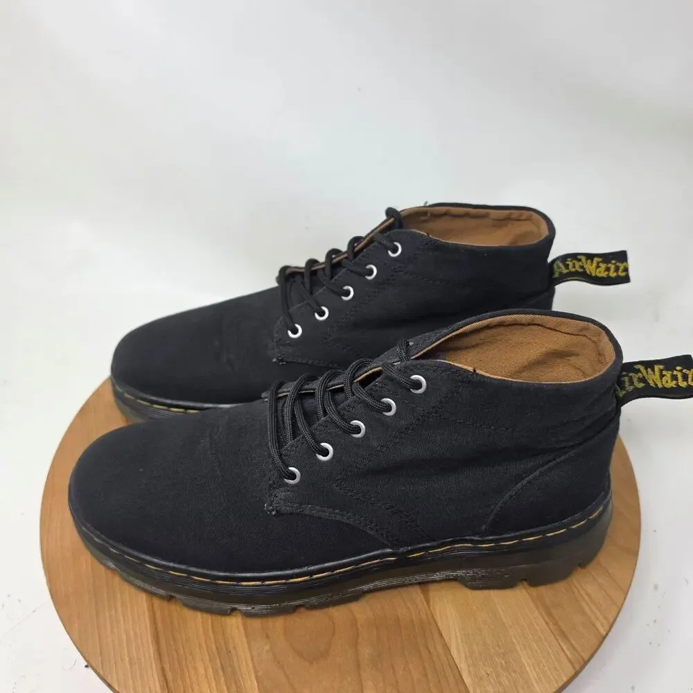 Dr. Martens Boots Mens 10 Bonny Chukka Boots Black Casual Ankle Workwear